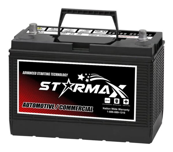 PS 31-1250A  Group 31A 1250CA, 1000CCA, 200RC Commercial Truck, Bus and Equipment Battery - 12Volt
