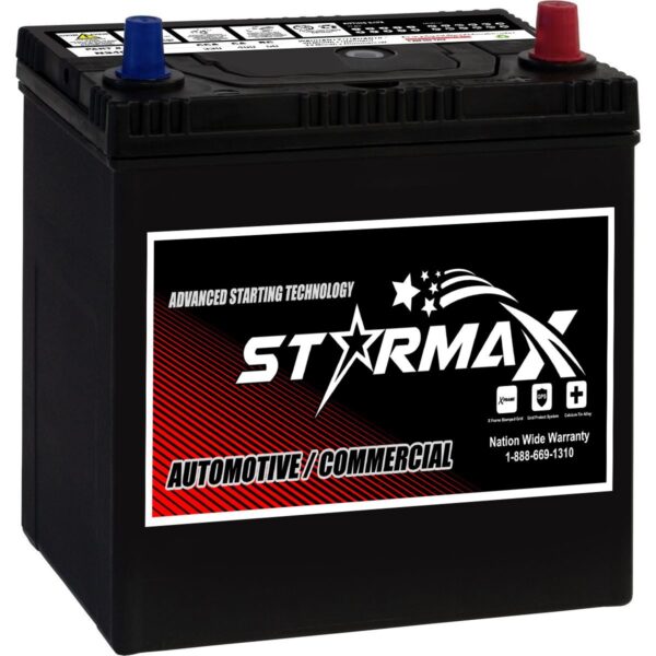 PS NS40-330D 12V 32AH Battery, 330CCA  Series, NS40 Maintenance Free, Right Terminal 40B19R