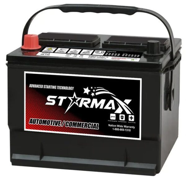 PS 59-735  Group 59 738CA, 590CCA, 110RC Automotive Starting Battery, 12 Volt - Top Terminal