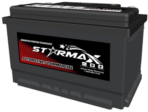 PS 41-800  Group 41 800CA, 650CCA, 115RC Automotive Starting Battery, 12 Volt - Top Terminal - Image 3