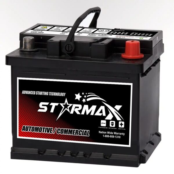 PS 36R-800  Group 36R 815CA, 650CCA, 130RC Automotive Starting Battery, 12 Volt - Top Terminal