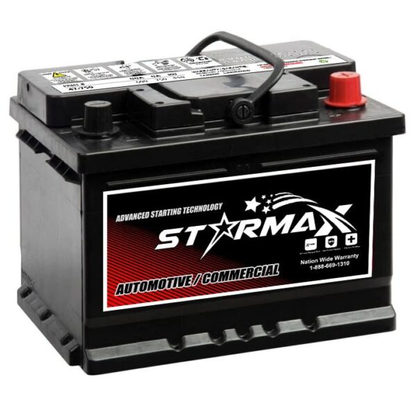 PS 47-750  Group 47 750CA, 600CCA, 110RC Automotive Starting Battery, 12 Volt - Top Terminal