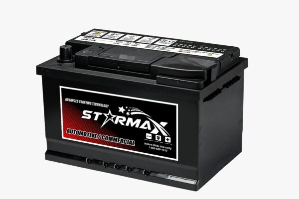 PS 40R-750  Group 40R 775CS, 620CCA, 105RC Automotive Starting Battery, 12 Volt - Top Terminal