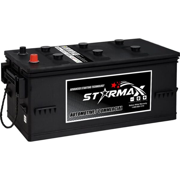 Starmax Silver Group Size 8D - HD Maintainable Commercial Battery, 1400CCA, 435RC, 1680CA