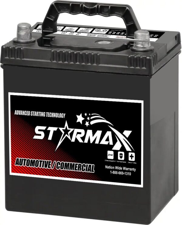 PS 151R-450  Group 151R 450CA, 370CCA, 60RC Automotive Starting Battery, 12 Volt - Top Terminal