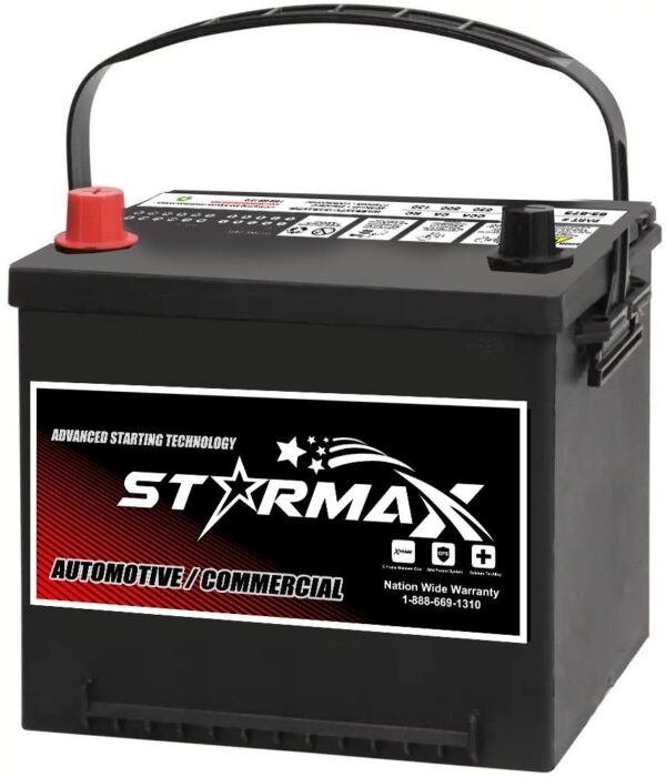 PS 26-700  Group 26 675CA, 550CCA, 100RC Automotive Starting Battery, 12 Volt - Top Terminal