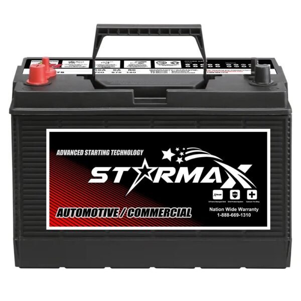 PS 31-875DC  Group 31DC 875CA, 700CCA, 180RC Commercial Truck, Bus and Equipment Battery - 12Volt