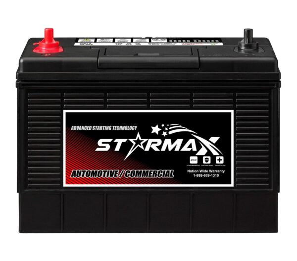 PS 31-1125S  Group 31S 1150CA, 925CCA, 190RC Commercial Truck, Bus and Equipment Battery - 12Volt