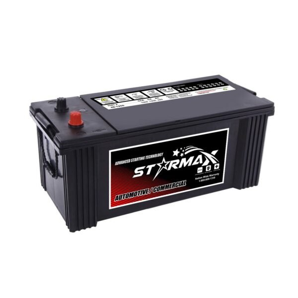 PS 4D-1250  Group 4D 1250CA, 1000CCA, 200RC Commercial Truck, Bus and Equipment Battery - 12Volt