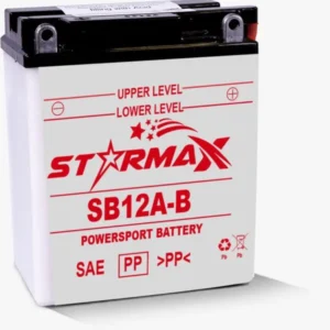 SB12A-B High Performance Premium Flooded Powersport Battery