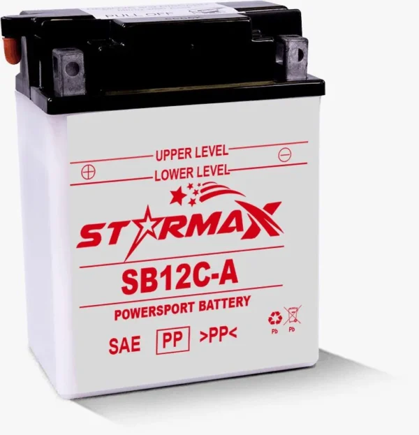 SB12C-A High Performance Premium Flooded Powersport Battery