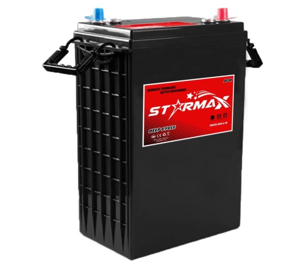 Starmax SDC6-400 L16 6V 400Ah Deep Cycle AGM Motive Battery