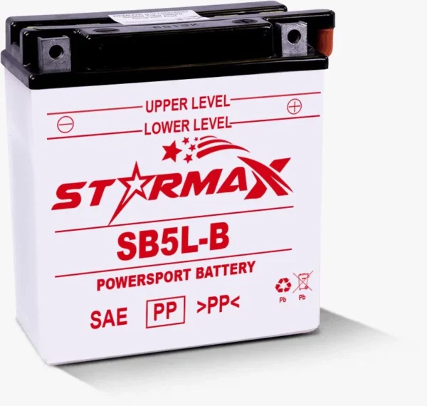 SB5L-B High Performance Conventional  Powersport Battery