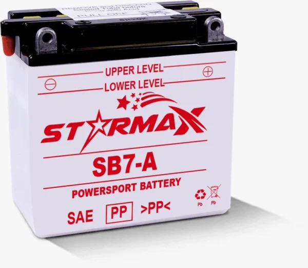 SB7-A High Performance Conventional Powersport Battery