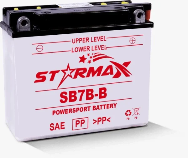 SB7B-B High Performance Conventional Powersport Battery