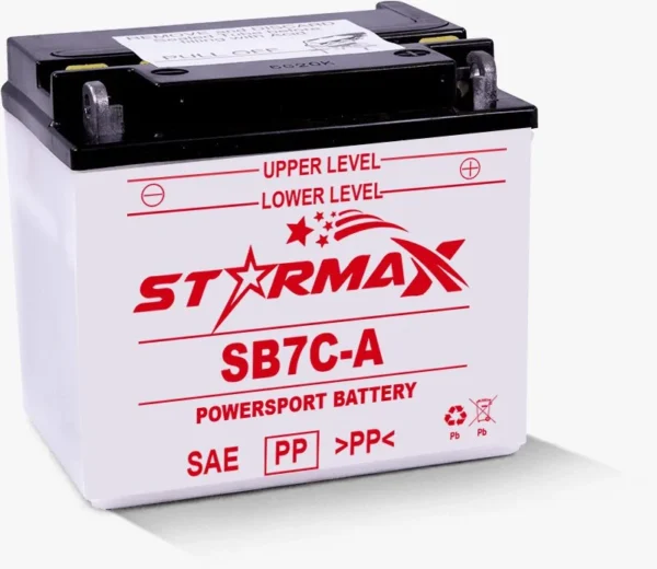 SB7C-A High Performance Conventional Powersport Battery