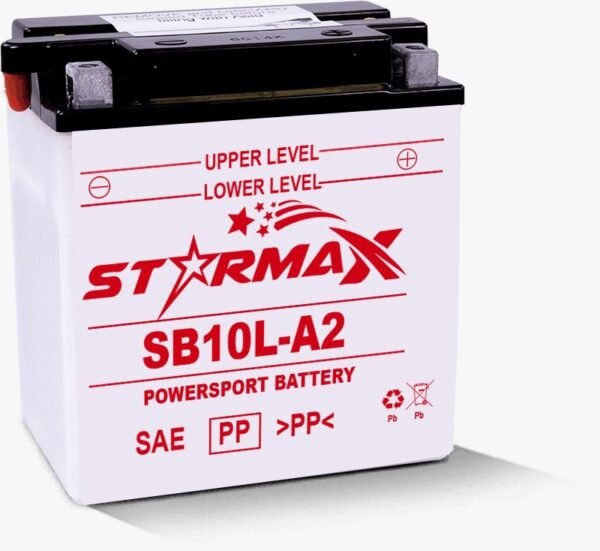SB10L-A2 High Performance Premium Flooded Powersport Battery