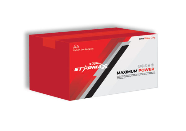 Starmax Extra Heavy Duty AA Size Carbon Zinc Battery (1200-Pack)