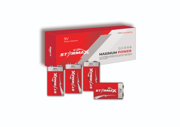 Starmax 9V 1 x 4 Consumer Packs Alkaline Battery