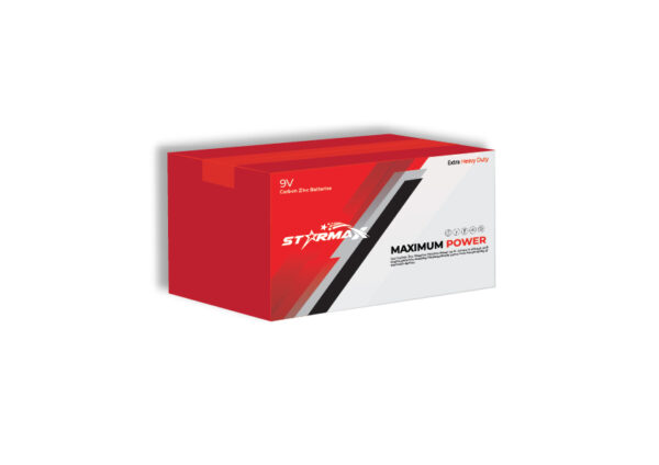 Starmax Extra Heavy Duty 9V Size Carbon Zinc Battery (480-Pack)