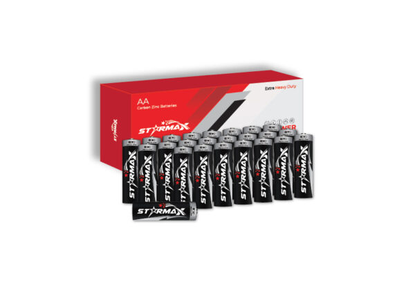 Starmax Extra Heavy Duty AA Size Carbon Zinc Battery (24-Pack)