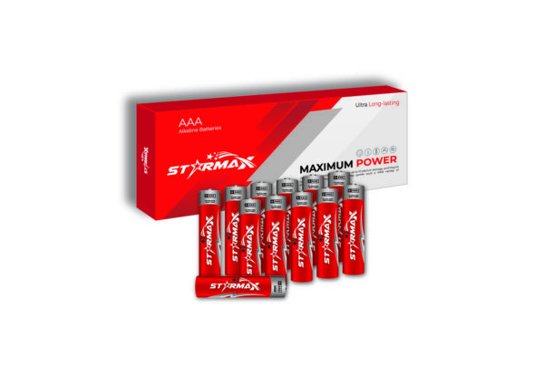 Starmax AAA 12 Pack 1.5 V Alkaline Battery