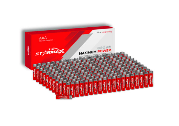Starmax AAA 200 Pack 1.5 V Alkaline Battery