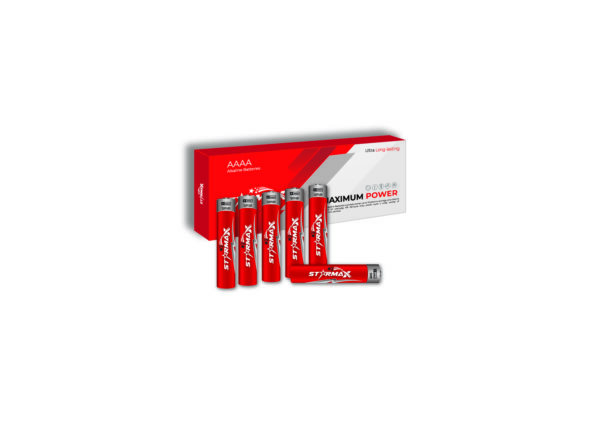 Starmax AAAA 6 Pack 1.5 V Alkaline Battery