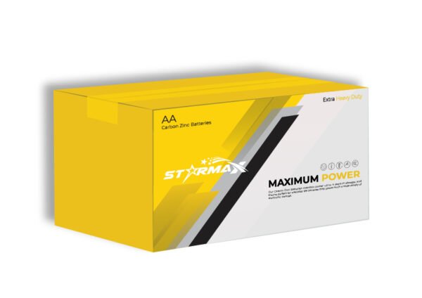 Starmax Extra Heavy Duty, AA Size Zinc Chloride Battery (1200-Pack)