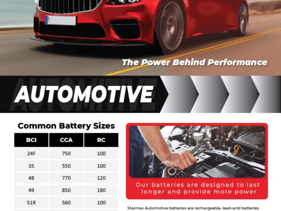 Automotive Battery Flyer