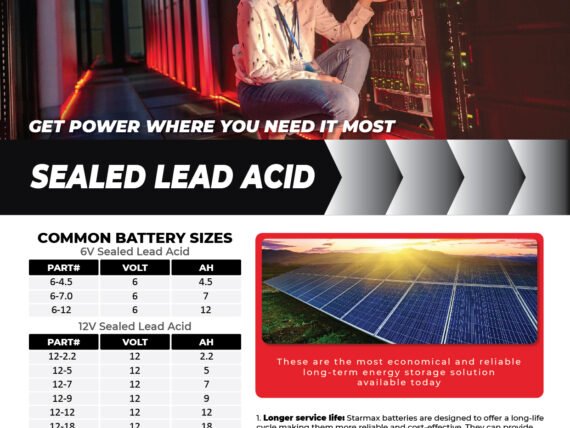 Sealed Lead Acid Battery Flyer