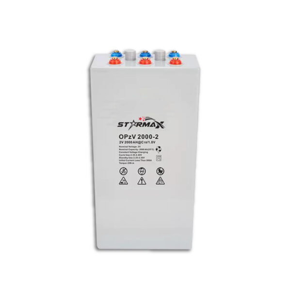 Starmax OPzV2000-2 2V 2000Ah Tabular GEL Battery