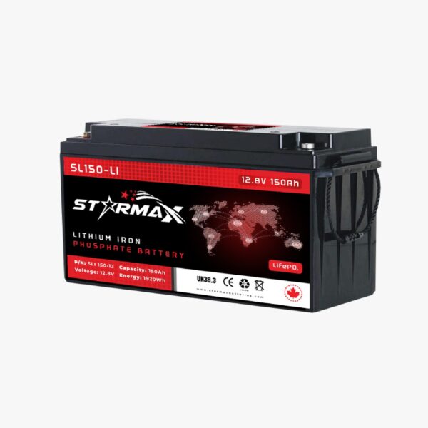 Starmax STL150-LI 12V 150Ah Lithium Iron Phosphate (LiFePO4) Deep Cycle Battery