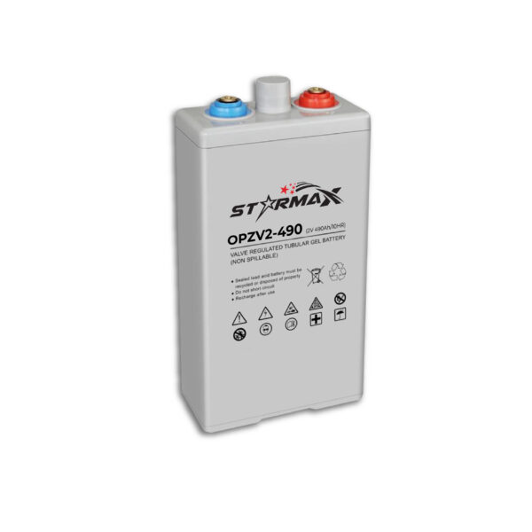 Starmax OPzV490-2 2V 490Ah Tabular GEL Battery