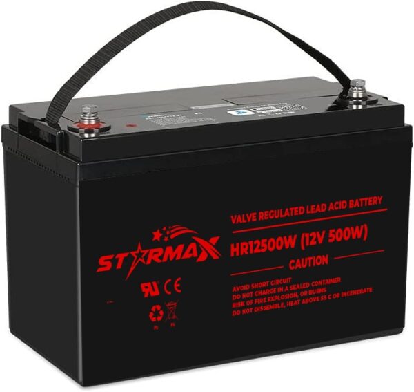 Starmax HR12500W High Rate AGM Battery