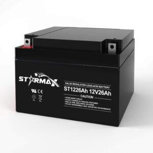Starmax ST12-26 12V 26Ah Sealed Lead Acid AGM Battery