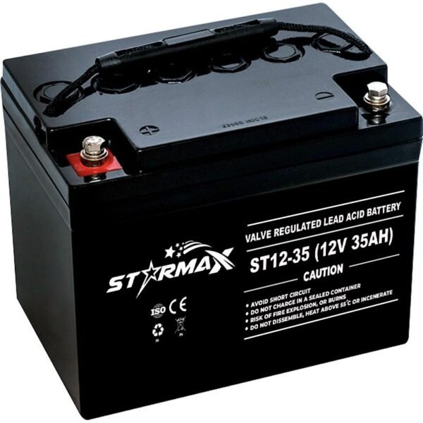 Starmax ST12-35 12V 35Ah Sealed Lead Acid AGM Battery