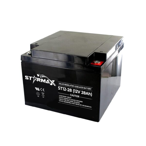 Starmax ST12-28 12V 28Ah Sealed Lead Acid AGM Battery