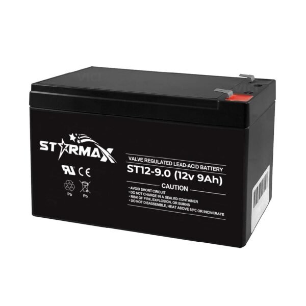 Starmax ST12-9.0 12V 9Ah Sealed Lead Acid AGM Battery