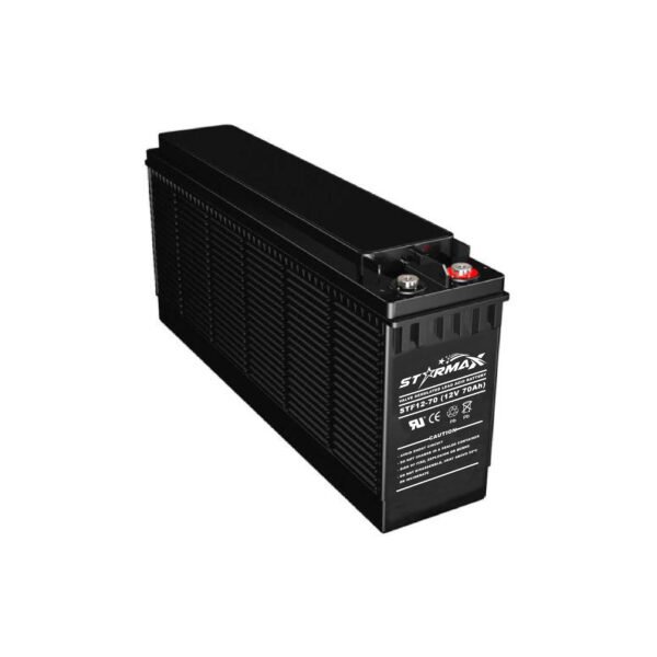 Starmax STF12-70 12V 70Ah Telecom Front Terminal Long-Life AGM Battery
