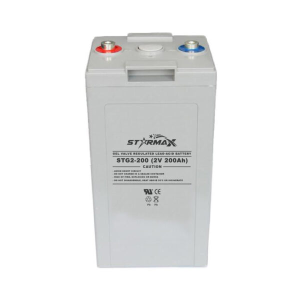 Starmax STG2-200 2V 200Ah Deep Cycle GEL VRLA Battery
