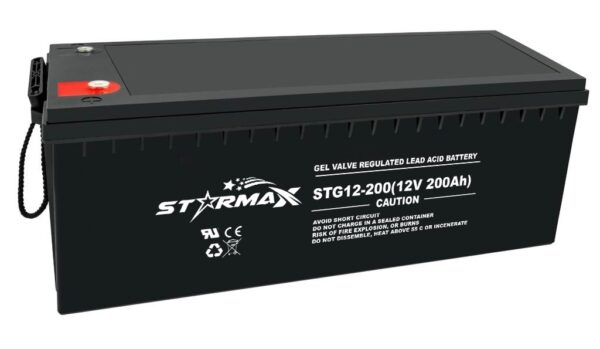 Starmax STG12-200 12V 200Ah Deep Cycle GEL VRLA Battery