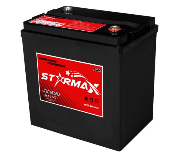 Starmax SDC6-270 6V 268Ah Motive Deep Cycle AGM Battery